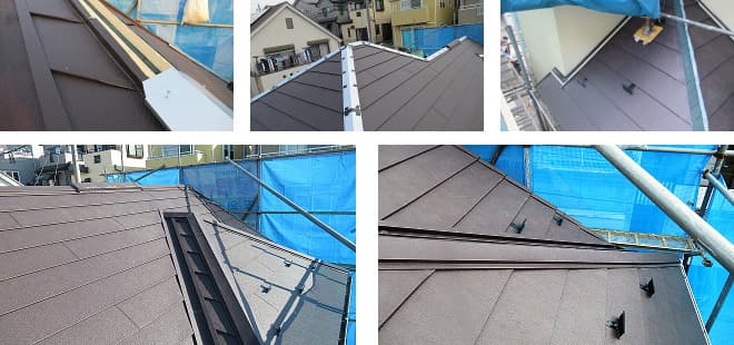 ガルバリウム鋼板屋根専門業者による工事方法の違い